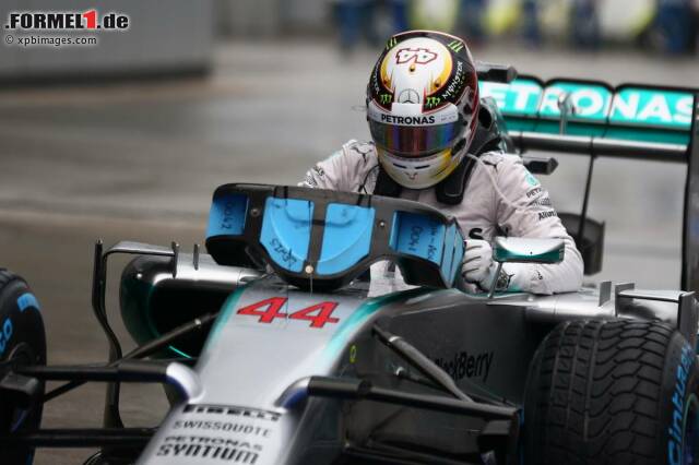 Foto zur News: Lewis Hamilton erzielte eine Bestzeit von 1:59.431 Minuten und war damit...