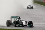 Foto zur News: Lewis Hamilton (Mercedes) und Nico Rosberg (Mercedes)