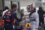 Foto zur News: Lewis Hamilton (Mercedes) und Sebastian Vettel (Red Bull)