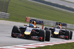 Gallerie: Sebastian Vettel (Red Bull) und Daniel Ricciardo (Red Bull)