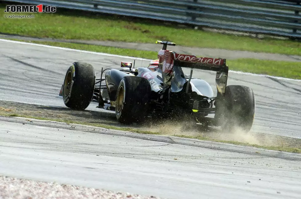 Foto zur News: Pastor Maldonado (Lotus)