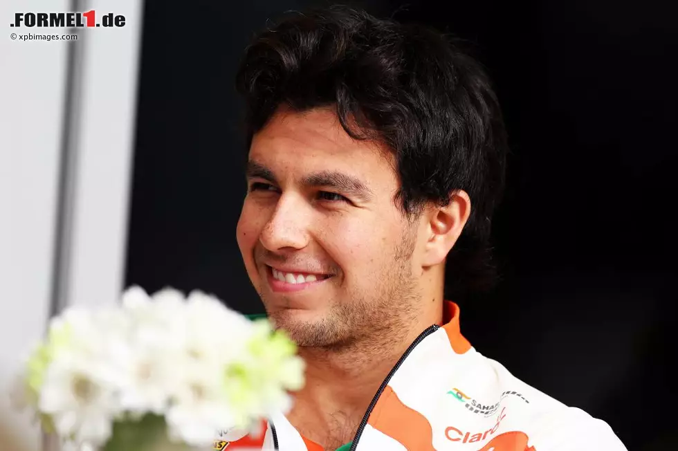 Foto zur News: Sergio Perez (Force India)