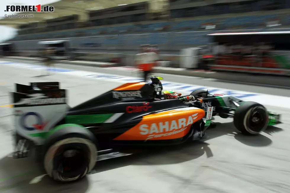 Foto zur News: Sergio Perez (Force India)