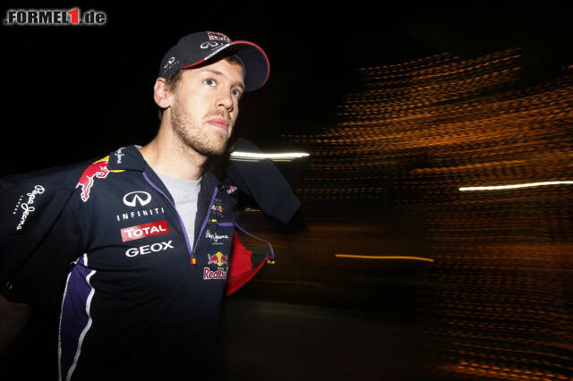 Foto zur News: Für Sebastian Vettel läuft es im Moment einfach nicht rund - Rang elf im Qualifying, Platz zehn in der Startaufstellung, das ist nicht nach dem Geschmack des Champions.