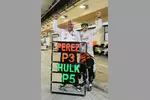 Foto zur News: Sergio Perez (Force India) und Vijay Mallya