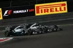 Foto zur News: Nico Rosberg (Mercedes) und Lewis Hamilton (Mercedes)