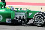 Foto zur News: Marcus Ericsson (Caterham)  fährt mit einer Messvorrichtung