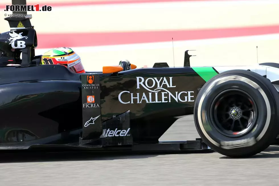 Foto zur News: Sergio Perez (Force India)