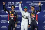 Gallerie: Daniel Ricciardo (Red Bull), Lewis Hamilton (Mercedes) und Sebastian Vettel (Red Bull)