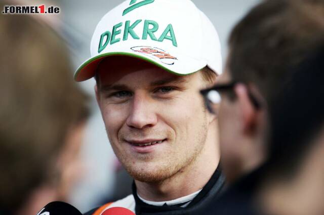 Foto zur News: Nico Hülkenberg ist zufrieden, denn als Sechster sammelte der Deutsche erneut wertvolle Punkte und liegt nun mit 36 WM-Punkten um drei Zähler vor Sebastian Vettel auf Rang vier.