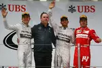 Foto zur News: Lewis Hamilton (Mercedes) gewinnt erneut vor Nico Rosberg (Mercedes) und Fernando Alonso (Ferrari)