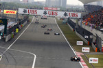 Gallerie: Nico Hülkenberg (Force India), Valtteri Bottas (Williams) und Romain Grosjean (Lotus)