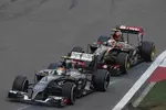 Gallerie: Esteban Gutierrez (Sauber) und Pastor Maldonado (Lotus)