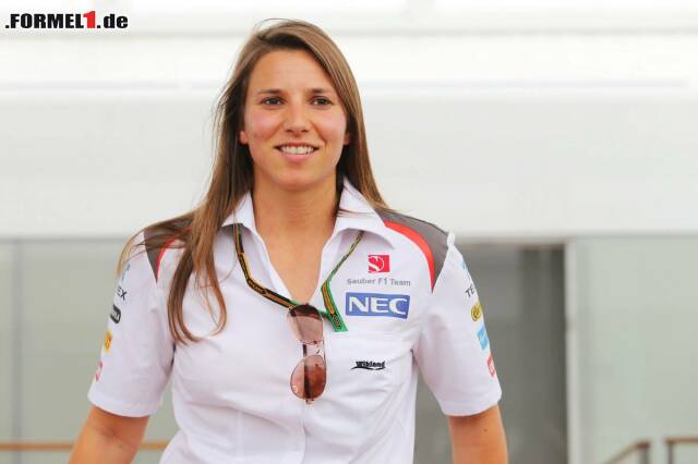Foto zur News: Sah gut aus, währte aber nicht lange: Simona de Silvestro bei Sauber
