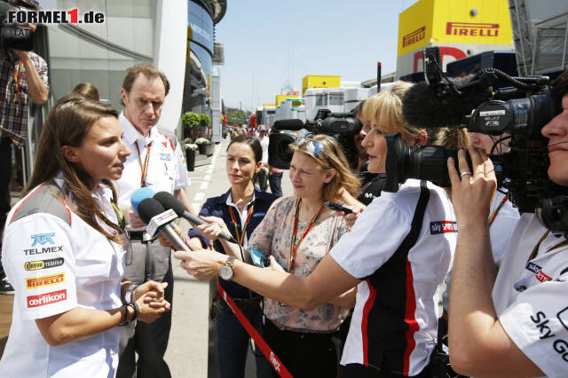 Foto zur News: Simona de Silvestro (Sauber F1 Team)