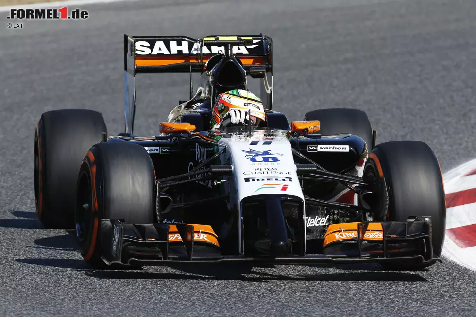 Foto zur News: Sergio Perez (Force India)
