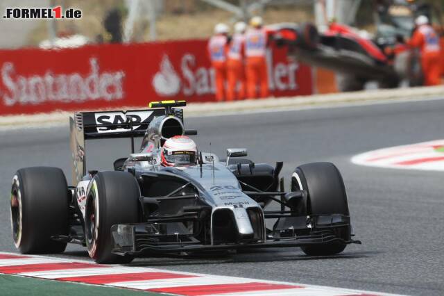 Foto zur News: Kevin Magnussen hatte im Qualifying keine Chance: Sein Mercedes-Antrieb lief nicht
