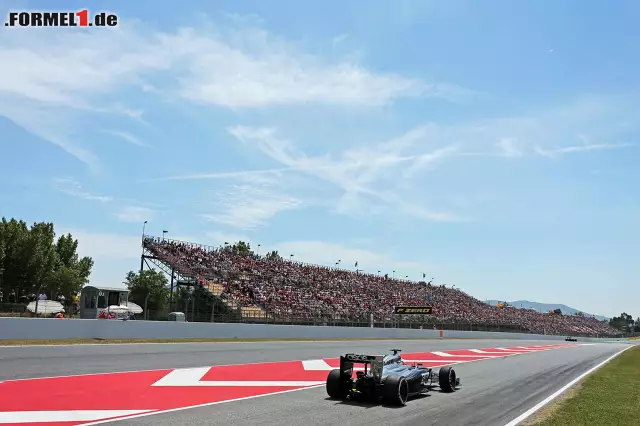Für Jenson Button lief es besser. Der Brite kam auf den achten Rang. Der Rückstand auf den Mercedes ist jedoch gewaltig - 2,103 Sekunden! Foto zur News: Für Jenson Button lief es besser. Der Brite kam auf den achten Rang. Der Rückstand auf den Mercedes ist jedoch gewaltig - 2,103 Sekunden!