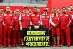 Foto zur News: Marco Mattiacci, Fernando Alonso (Ferrari), Michael Schumacher und Kimi Räikkönen (Ferrari)