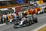 Gallerie: Lewis Hamilton (Mercedes) und Nico Rosberg (Mercedes)