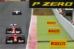 Gallerie: Kimi Räikkönen (Ferrari) und Fernando Alonso (Ferrari)