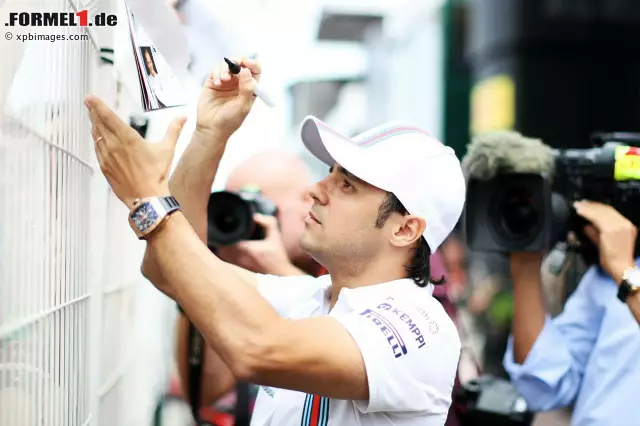 Foto zur News: ... Felipe Massa, ...