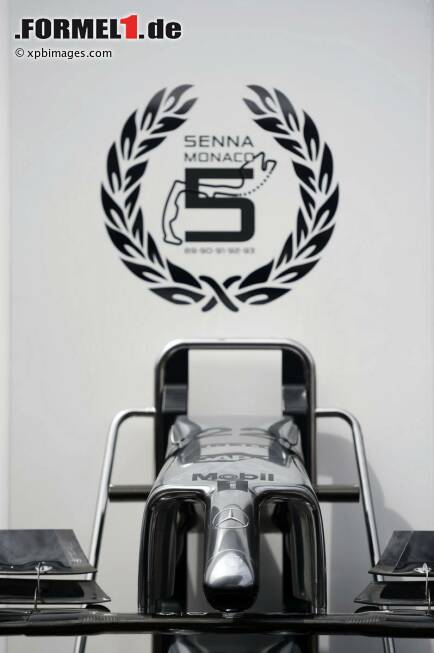 Foto zur News: McLaren feiert die fünf Siege von Ayrton Senna in Monaco