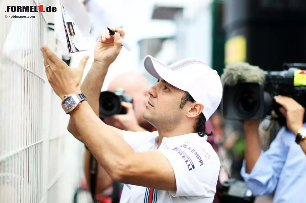Foto zur News: ... Felipe Massa, ...