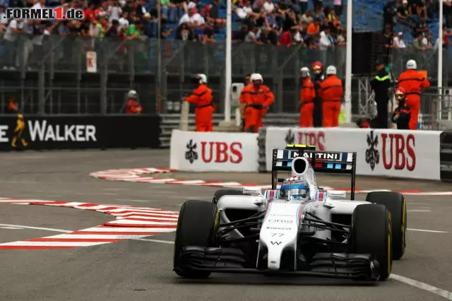 Hier fährt Valtteri Bottas durch die Hafenschikane. Der Finne fuhr mit 0,939 Sekunden Abstand als Fünftschnellster über die Linie. Foto zur News: Hier fährt Valtteri Bottas durch die Hafenschikane. Der Finne fuhr mit 0,939 Sekunden Abstand als Fünftschnellster über die Linie.