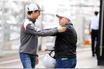 Foto zur News: Esteban Gutierrez (Sauber) und Felipe Massa (Williams)