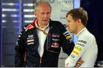 Foto zur News: Helmut Marko und Sebastian Vettel (Red Bull)