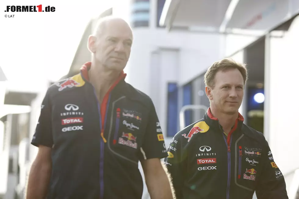 Foto zur News: Christian Horner und Adrian Newey