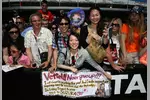 Foto zur News: Fans von Sebastian Vettel (Red Bull)