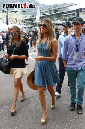 Foto zur News: Immer häufiger ist sie bei den Rennen zu Gast - hier in der gemeinsamen Heimat Monaco.