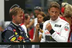 Gallerie: Sebastian Vettel (Red Bull) und Jenson Button (McLaren)