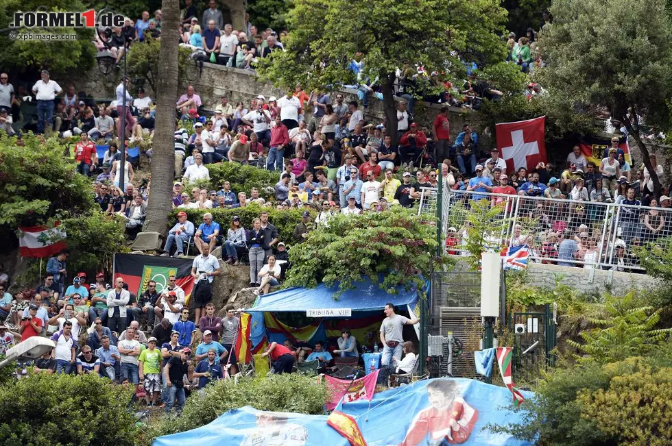 Foto zur News: Fans in Monaco