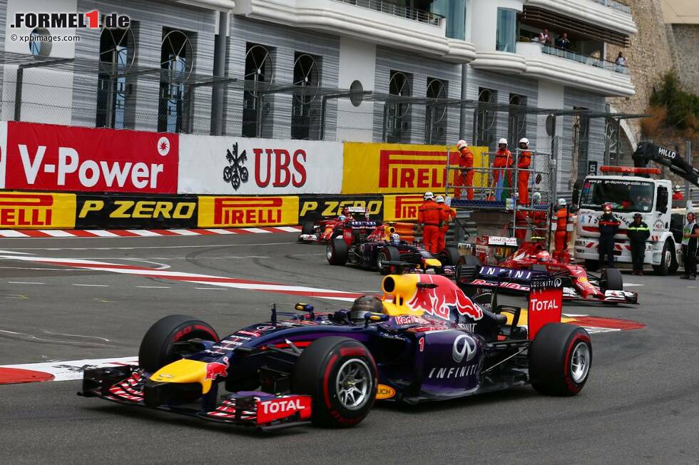 Foto zur News: Sebastian Vettel (Red Bull) erlebte einen frühen Ausfall in Monaco