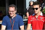 Foto zur News: Jacques Villeneuve (Schmidt) und Jules Bianchi (Marussia)