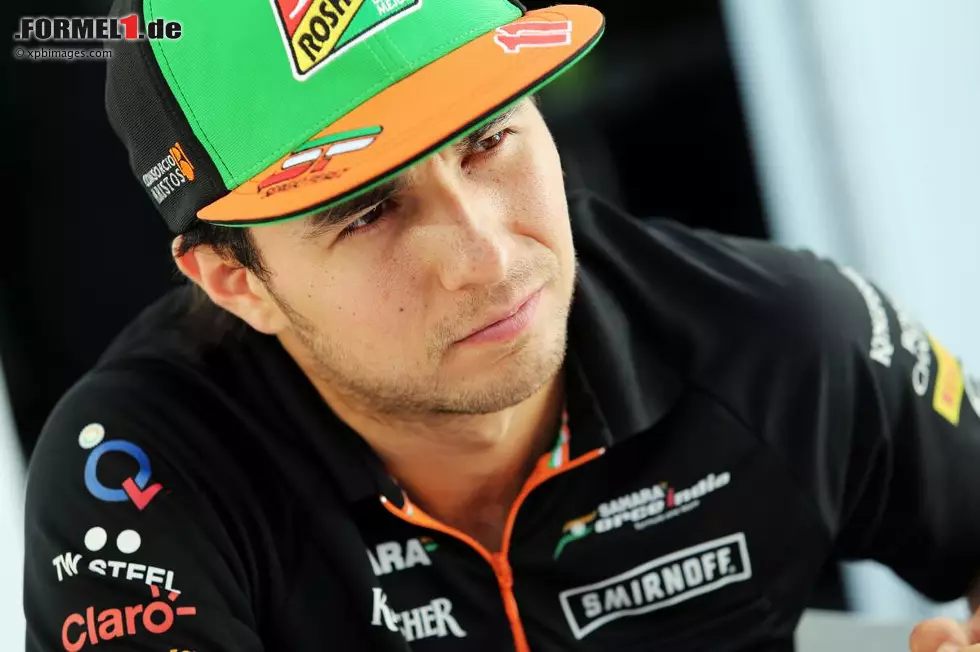 Foto zur News: Sergio Perez (Force India)