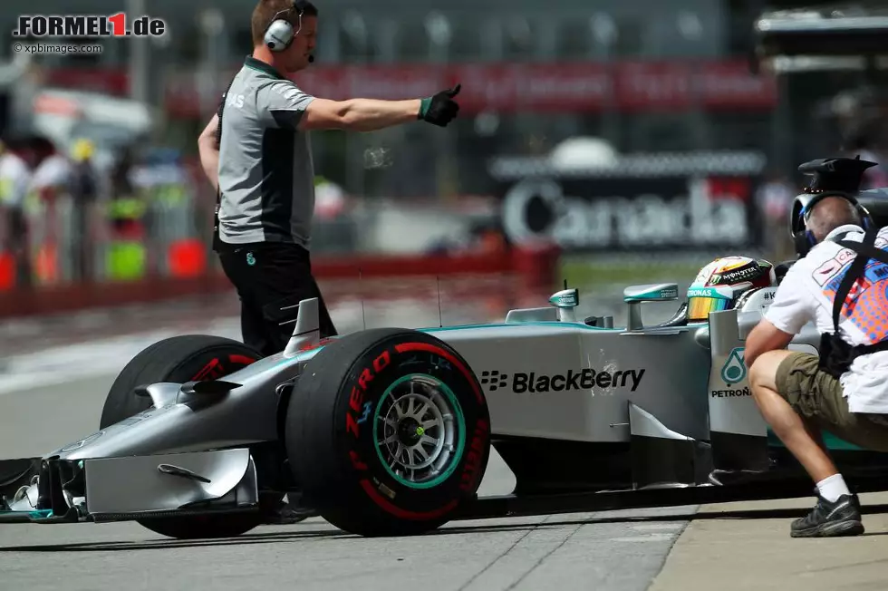 Foto zur News: Lewis Hamilton (Mercedes)