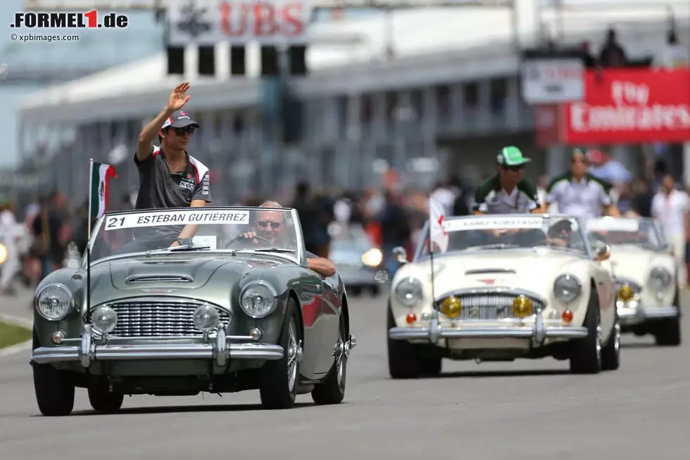 Foto zur News: Esteban Gutierrez (Sauber)