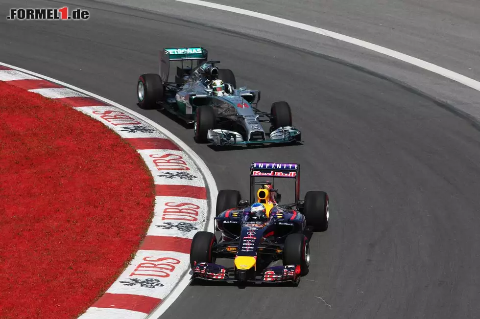 Foto zur News: Sebastian Vettel schaffte ebenfalls den Sprung auf das Podium. Der Weltmeister belegte den dritten Rang.