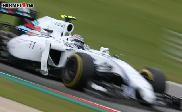 Foto zur News: Rang zwei ging an Valtteri Bottas, der damit die erste Williams Doppel-Pole seit der Saison 2003 perfekt machte.