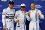 Gallerie: Felipe Massa (Williams) nach fast 6 Jahren wieder auf der Pole-Postion vor Valtteri Bottas (Williams) und Nico Rosberg (Mercedes)