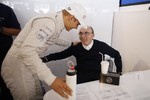 Foto zur News: Valtteri Bottas (Williams) und Frank Williams