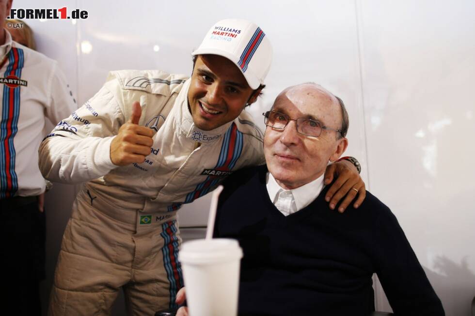 Foto zur News: Felipe Massa (Williams) und Frank Williams