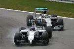 Gallerie: Valtteri Bottas (Williams) und Lewis Hamilton (Mercedes)