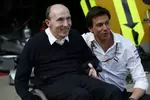 Foto zur News: Frank Williams und Toto Wolff