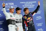 Gallerie: Jenson Button (McLaren), Nico Rosberg (Mercedes) und Sebastian Vettel (Red Bull)