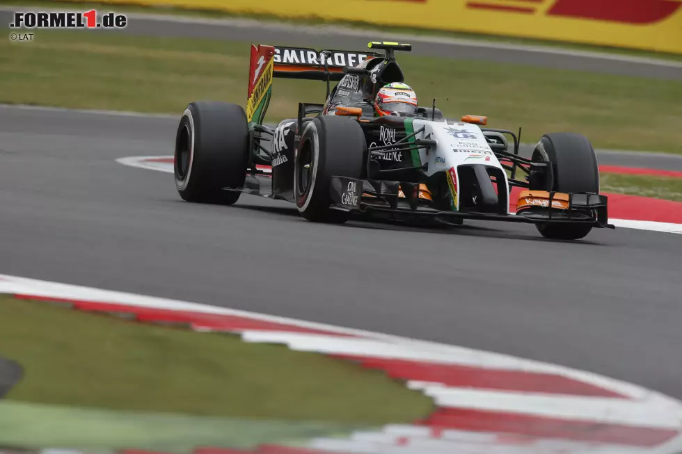 Foto zur News: Sergio Perez (Force India)